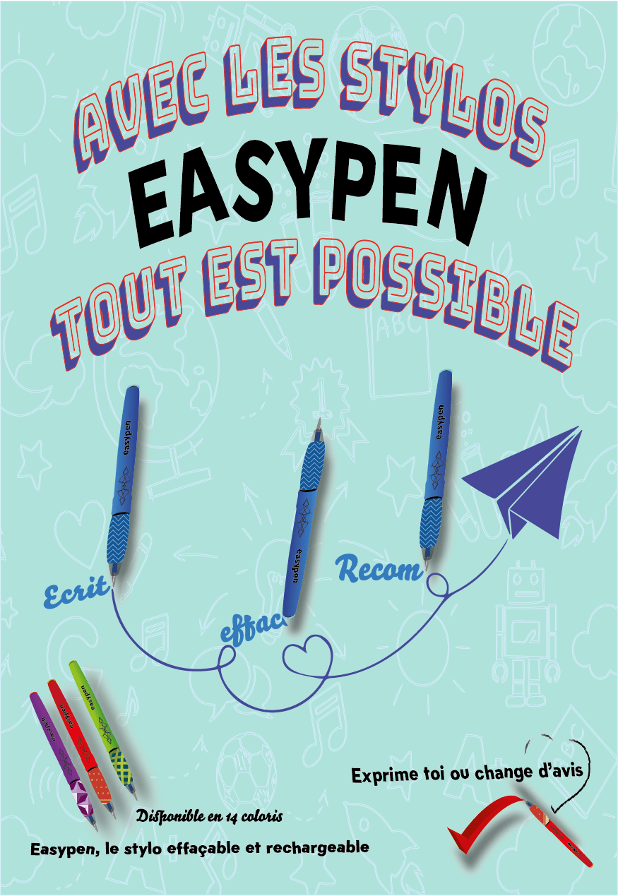 affiche de bus EasyPen